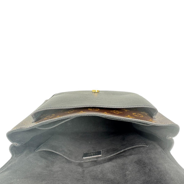 LOUIS VUITTON Marignan Monogram Canvas Shoulder Bag Brown