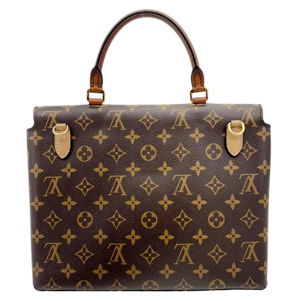 LOUIS VUITTON Marignan Monogram Canvas Shoulder Bag Brown