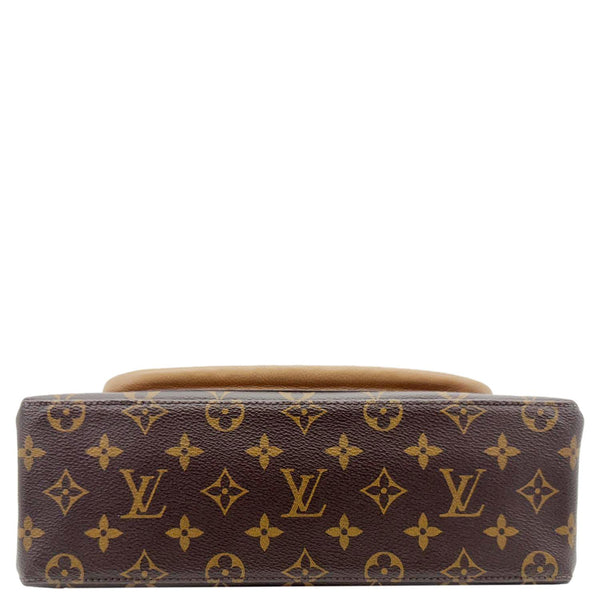 LOUIS VUITTON Marignan Monogram Canvas Shoulder Bag Brown