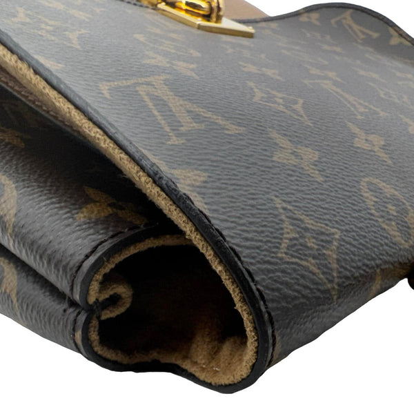 LOUIS VUITTON Marignan Monogram Canvas Shoulder Bag Brown