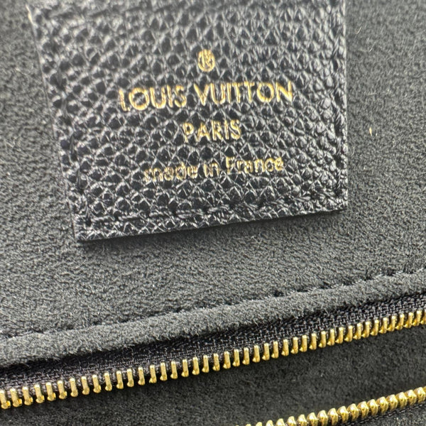 LOUIS VUITTON Petit Palais Embossed Leather Shoulder Bag Bicolor