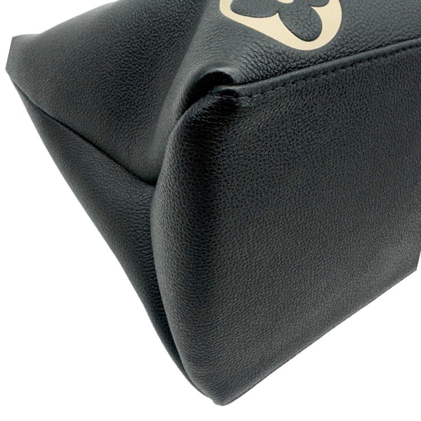 LOUIS VUITTON Petit Palais Embossed Leather Shoulder Bag Bicolor