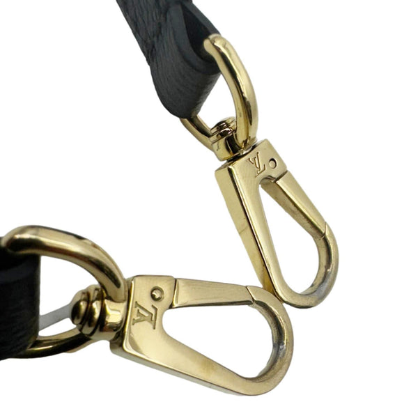 LOUIS VUITTON Petit Palais Embossed Leather Shoulder Bag Bicolor