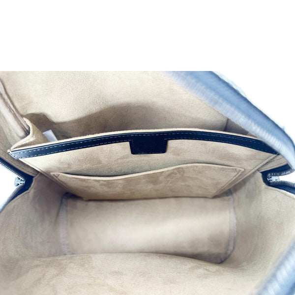 MCM Stark Visetos Canvas Backpack White