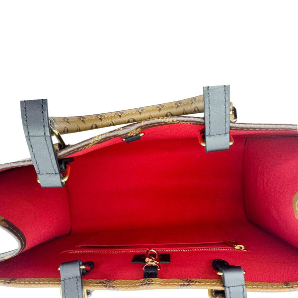 LOUIS VUITTON Onthego MM Giant Monogram Canvas Tote Shoulder Bag Brown