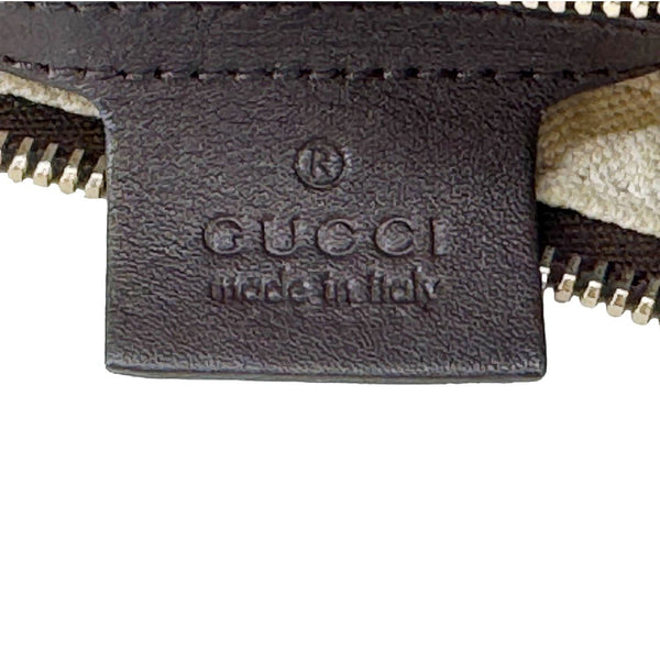 GUCCI Miss GG Leather Shoulder Hobo Bag Brown 326514