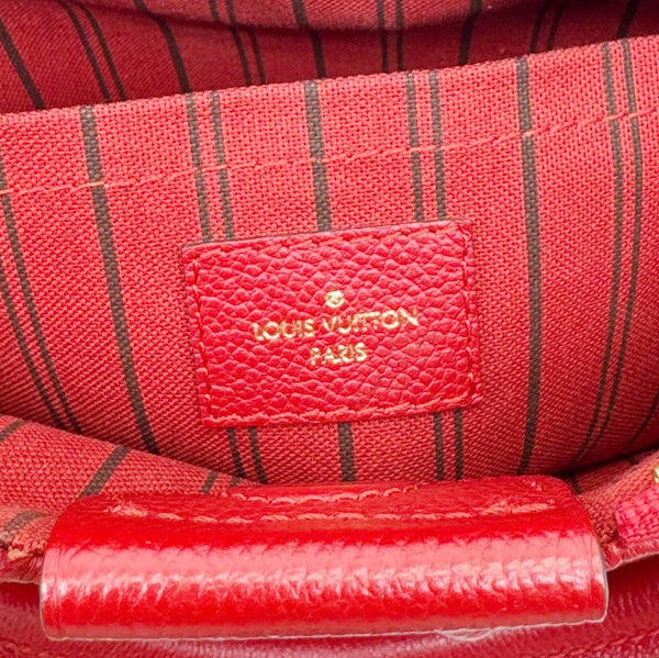 LOUIS VUITTON Mazarine Monogram Empreinte Shoulder Bag Red