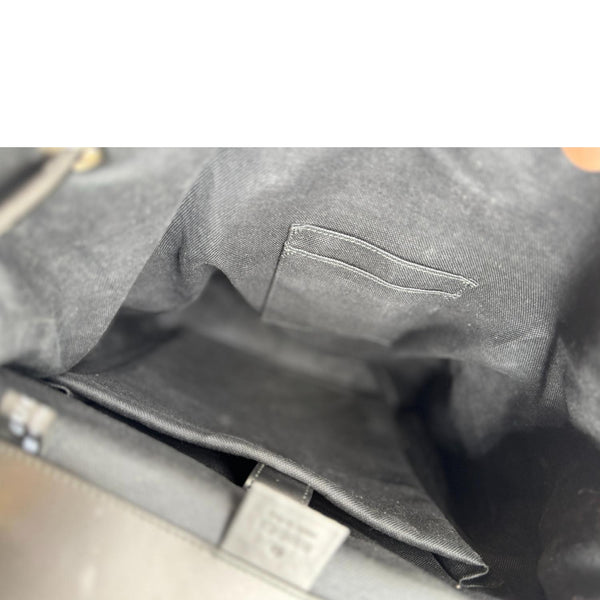 GUCCI GG Supreme Canvas Backpack Black 495563