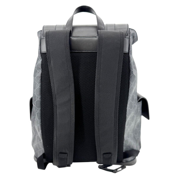 GUCCI GG Supreme Canvas Backpack Black 495563