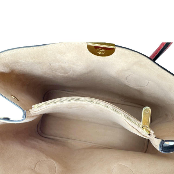 LOUIS VUITTON Flandrin Monogram Canvas Tote Shoulder Bag Cherry