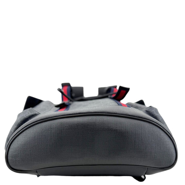 GUCCI GG Supreme Canvas Backpack Black 495563