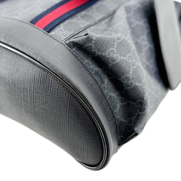 GUCCI GG Supreme Canvas Backpack Black 495563