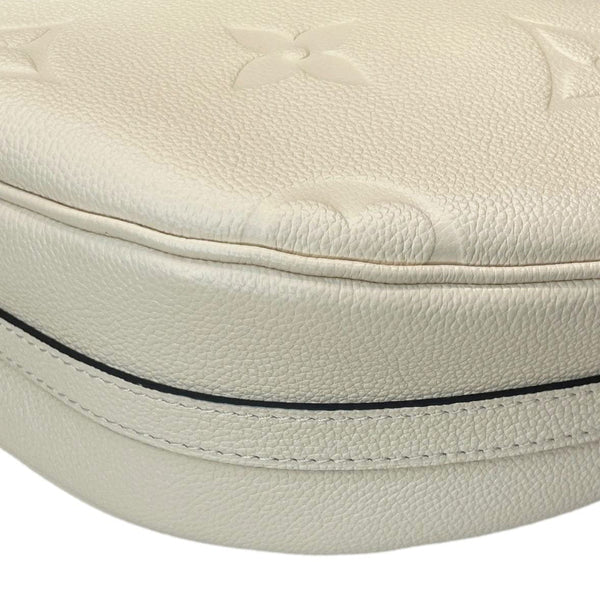 LOUIS VUITTON Loop Hobo Monogram Empreinte Shoulder Bag White