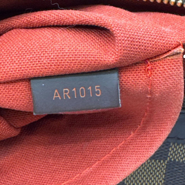 LOUIS VUITTON Illovo MM Damier Ebene Shoulder Bag Brown