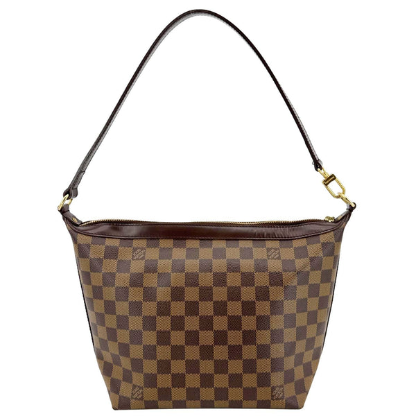 LOUIS VUITTON Illovo MM Damier Ebene Shoulder Bag Brown