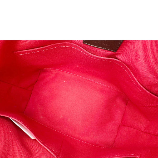 LOUIS VUITTON Siena PM Damier Ebene Shoulder Bag Brown