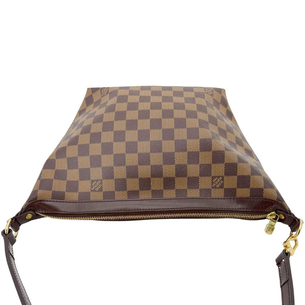 LOUIS VUITTON Illovo MM Damier Ebene Shoulder Bag Brown