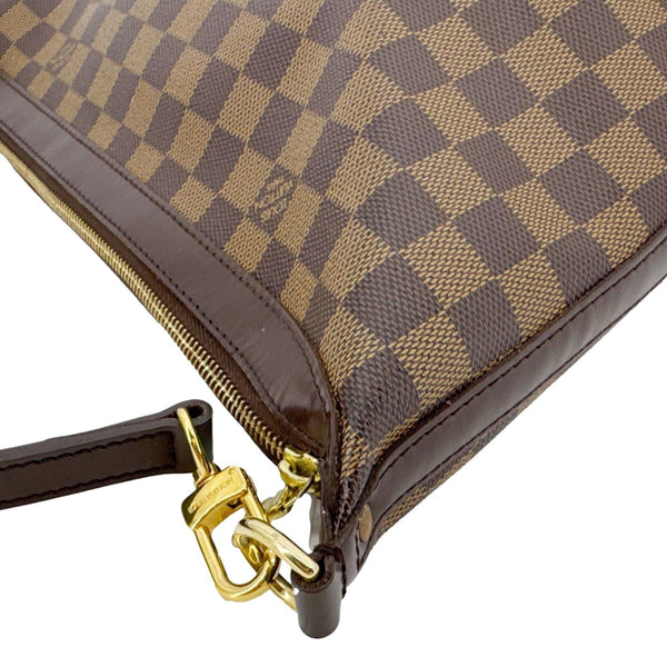 LOUIS VUITTON Illovo MM Damier Ebene Shoulder Bag Brown