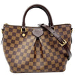 LOUIS VUITTON Siena PM Damier Ebene Shoulder Bag Brown