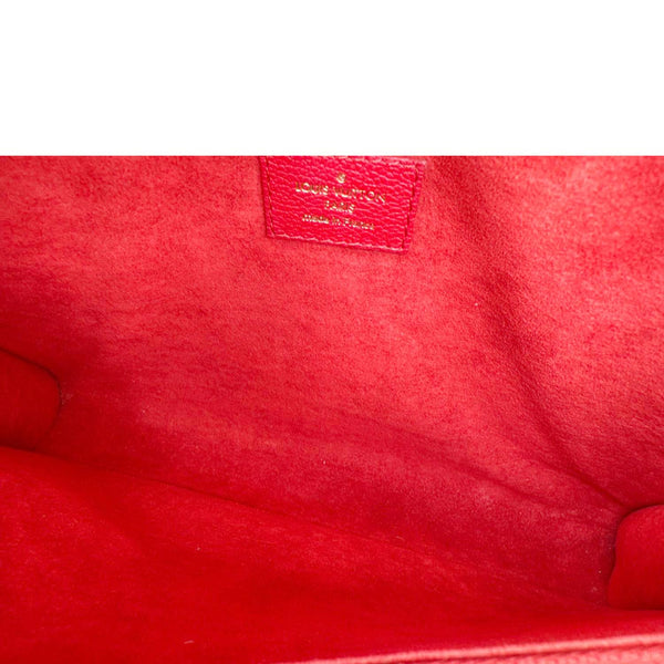 LOUIS VUITTON Victoire Monogram Canvas Crossbody Bag Cerise