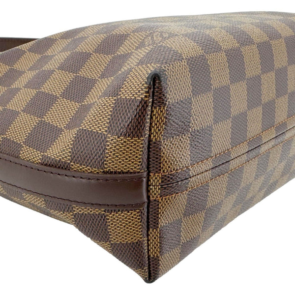 LOUIS VUITTON Illovo MM Damier Ebene Shoulder Bag Brown