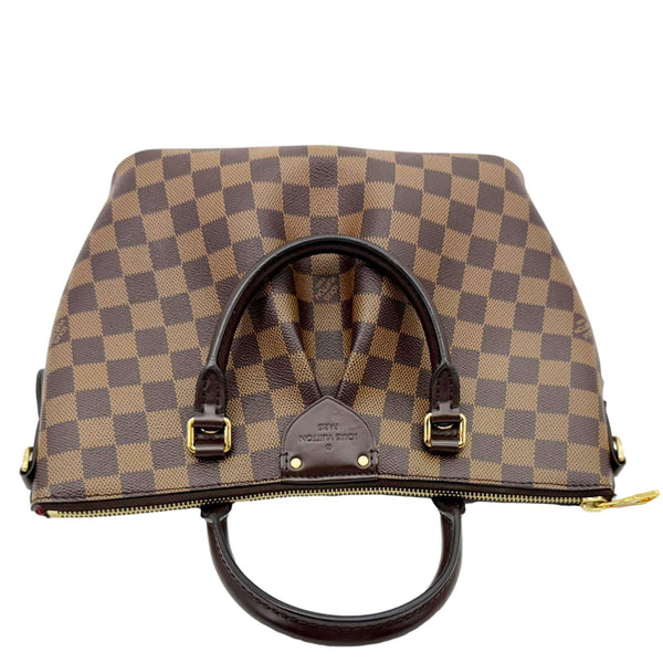 LOUIS VUITTON Siena PM Damier Ebene Shoulder Bag Brown
