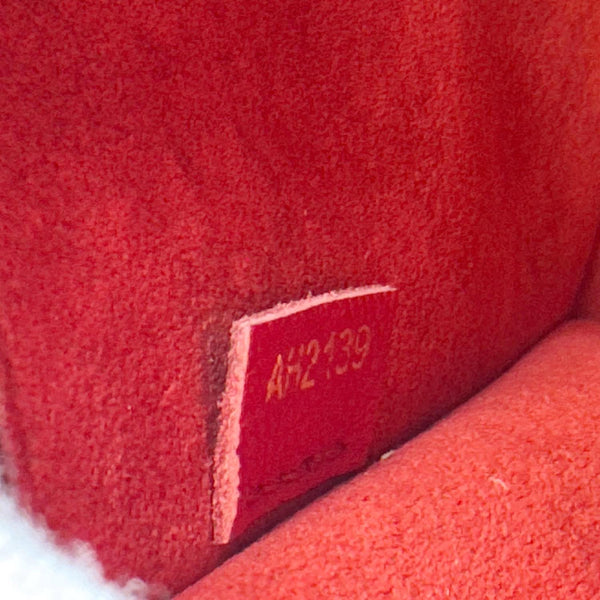 LOUIS VUITTON Victoire Monogram Canvas Crossbody Bag Cerise