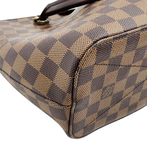 LOUIS VUITTON Siena PM Damier Ebene Shoulder Bag Brown