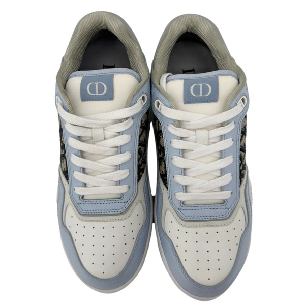 CHRISTIAN DIOR B27 Low-Top Oblique Jacquard Sneaker White