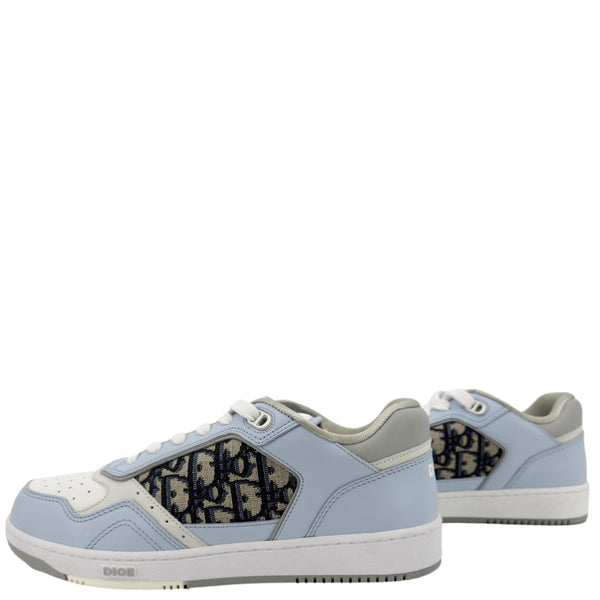 CHRISTIAN DIOR B27 Low-Top Oblique Jacquard Sneaker White