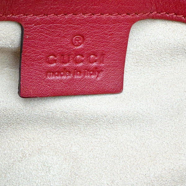 GUCCI GG Marmont Medium Matelasse Shoulder Bag Red 443496