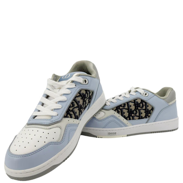 CHRISTIAN DIOR B27 Low-Top Oblique Jacquard Sneaker White