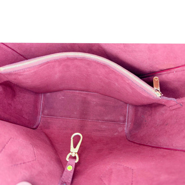 LOUIS VUITTON Kimono MM Monogram Canvas Tote Bag Red