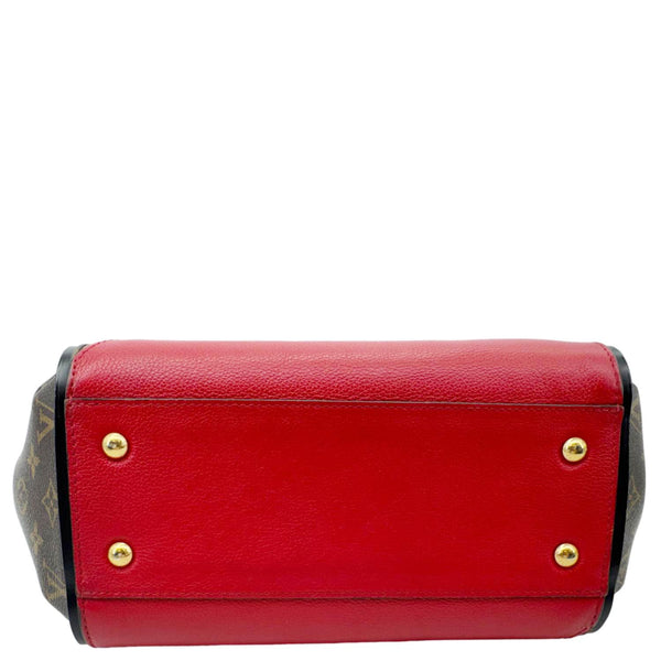 LOUIS VUITTON Kimono MM Monogram Canvas Tote Bag Red