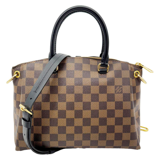 LOUIS VUITTON Odeon PM Damier Ebene Tote Shoulder Bag Brown