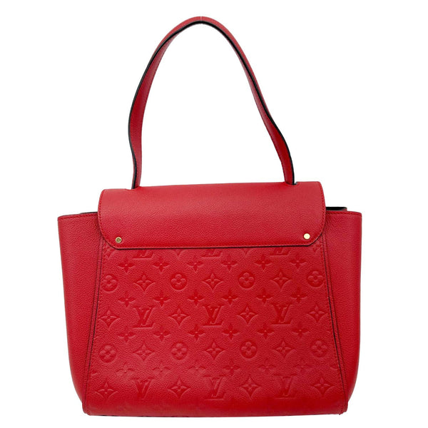 LOUIS VUITTON Trocadero Monogram Empreinte Shoulder Bag Cerise
