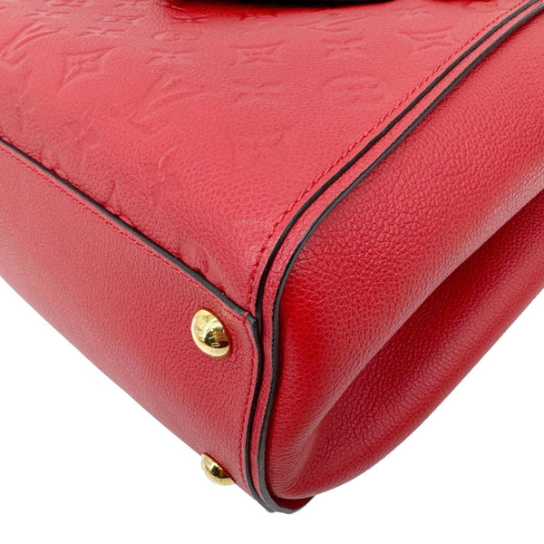 LOUIS VUITTON Trocadero Monogram Empreinte Shoulder Bag Cerise