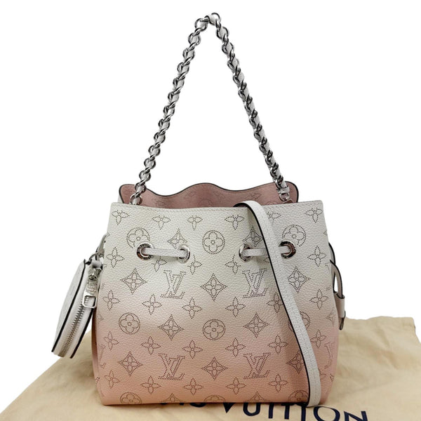 LOUIS VUITTON Bella Mahina Calf Leather Crossbody Bag Lilas