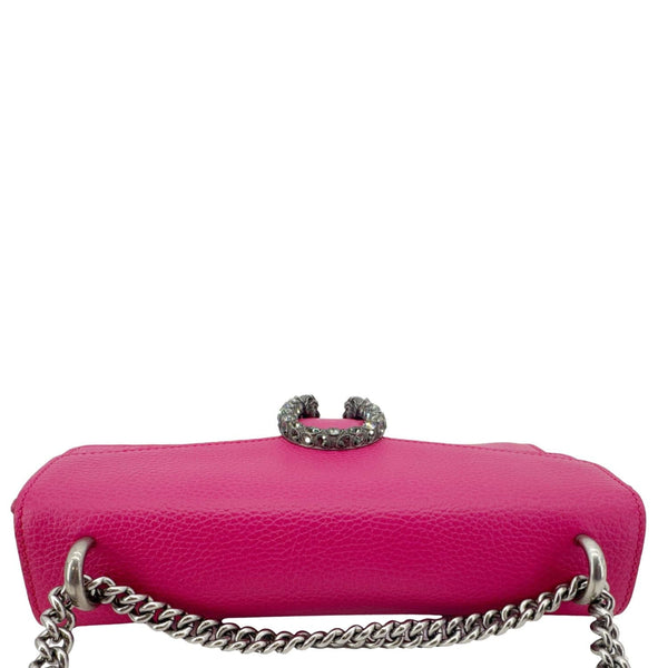 GUCCI Dionysus Small Calfskin Leather Crossbody Bag Pink 400249