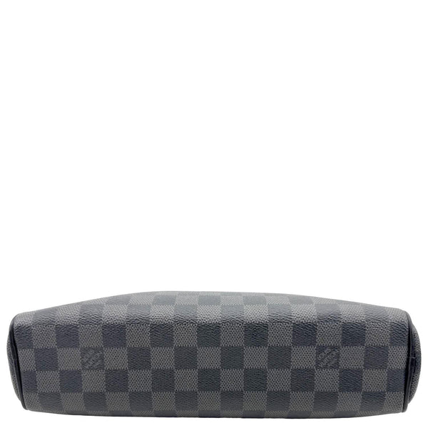 LOUIS VUITTON Dayton Reporter PM Damier Graphite Crossbody Bag Black