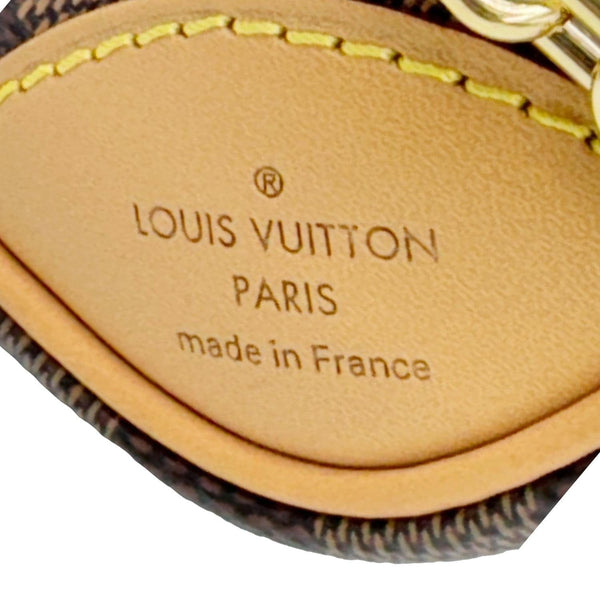 LOUIS VUITTON Valisette Souple BB Damier Ebene Shoulder Bag Brown