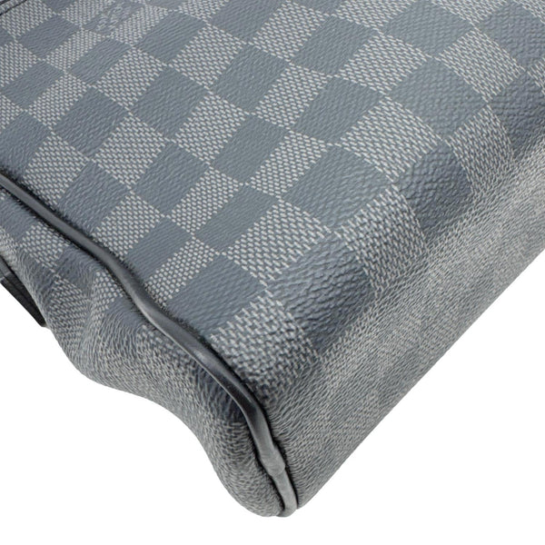 LOUIS VUITTON Dayton Reporter PM Damier Graphite Crossbody Bag Black
