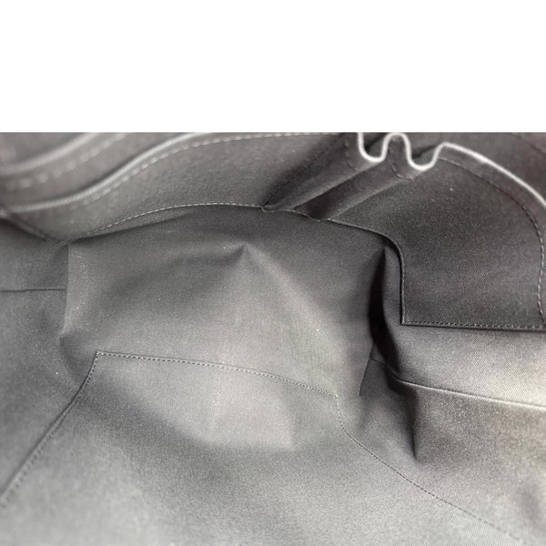 LOUIS VUITTON Grigori Taiga Leather Tote Crossbody Bag Black