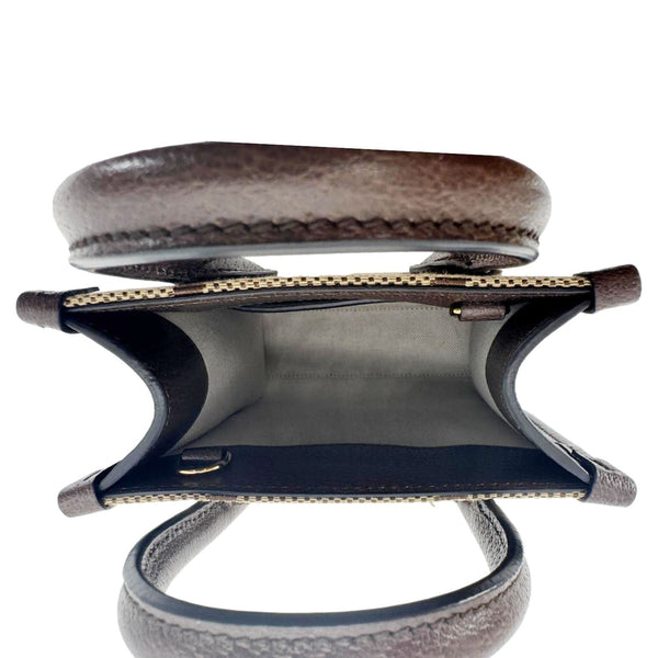 GUCCI Jumbo GG Supreme Canvas Tote Bag Beige 699406