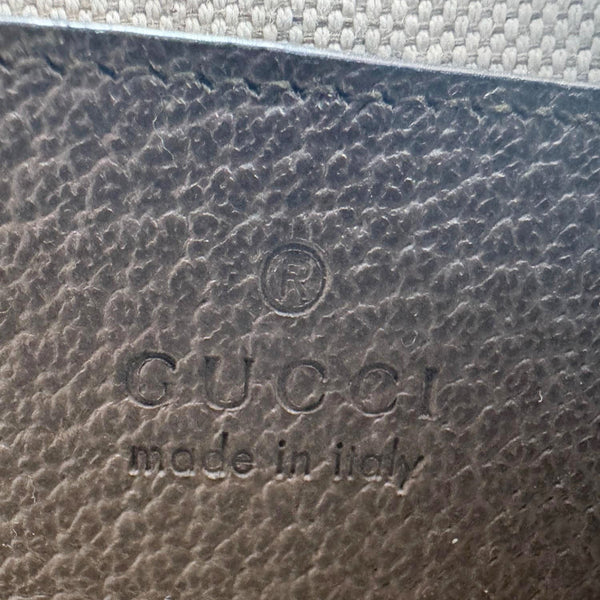 GUCCI Jumbo GG Supreme Canvas Tote Bag Beige 699406