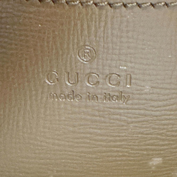 GUCCI Horsebit 1955 Mini GG Supreme Canvas Crossbody Bag Beige 640716