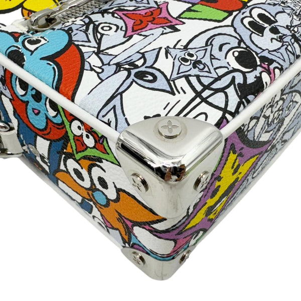 LOUIS VUITTON Soft Trunk Mini Monogram Comics Crossbody Bag Multicolor