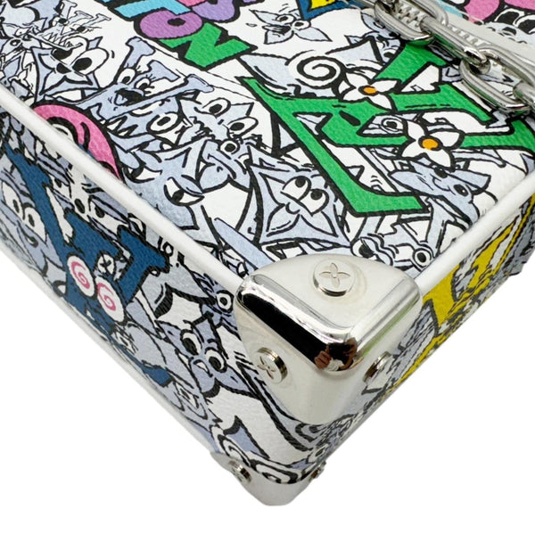 LOUIS VUITTON Soft Trunk Mini Monogram Comics Crossbody Bag Multicolor