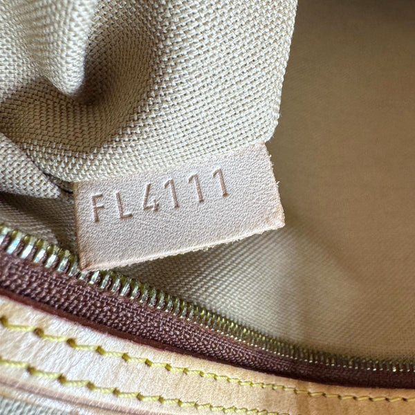 LOUIS VUITTON Delightful GM Monogram Canvas Hobo Bag Brown