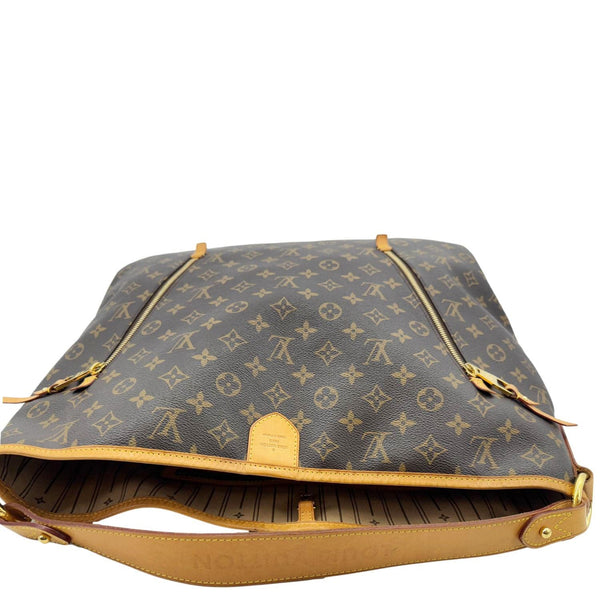 LOUIS VUITTON Delightful GM Monogram Canvas Hobo Bag Brown